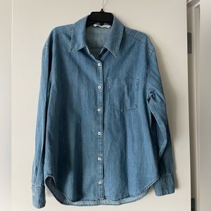 Zara Denim oversized shirt